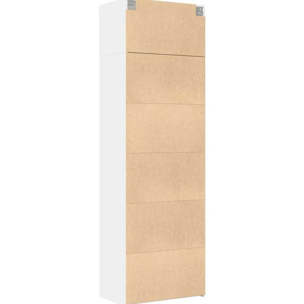 vidaXL Armario de madera de ingeniería 70x42,5x225 cm Blanco Hot