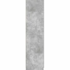 vidaXL Armario de madera contrachapada gris hormigón 90x52x200 cm Gris hormigón