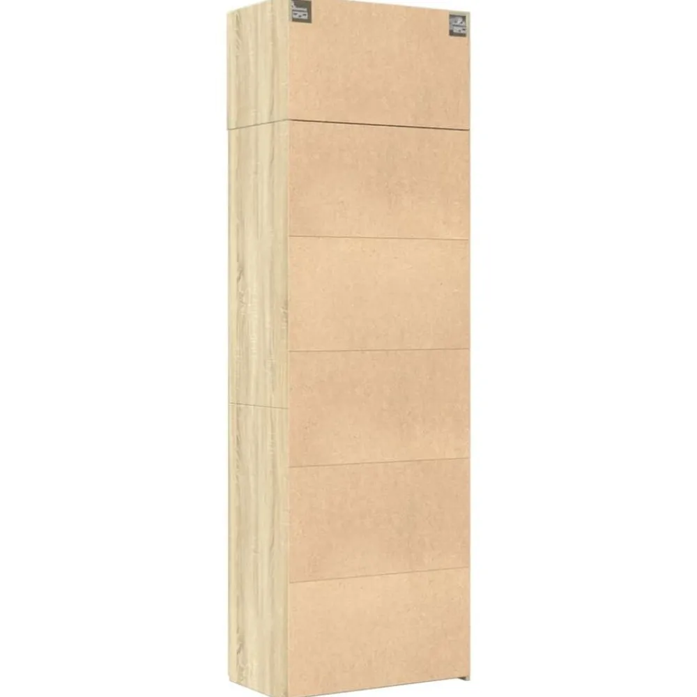 vidaXL Armarios Y Almacenamiento-Armario de madera de ingeniería 70x42,5x225 cm