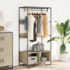 vidaXL Productos Del Hogar-Armario de madera de ingeniería 90x50x180 cm