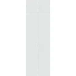 vidaXL Armarios Y Almacenamiento-Armario de madera de ingeniería 70x42,5x225 cm