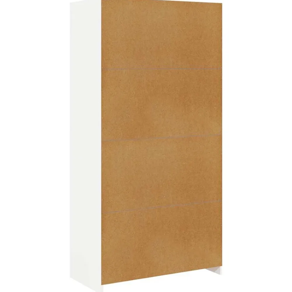 vidaXL Armarios Y Almacenamiento-Armario de madera contrachapada 100x50x200 cm