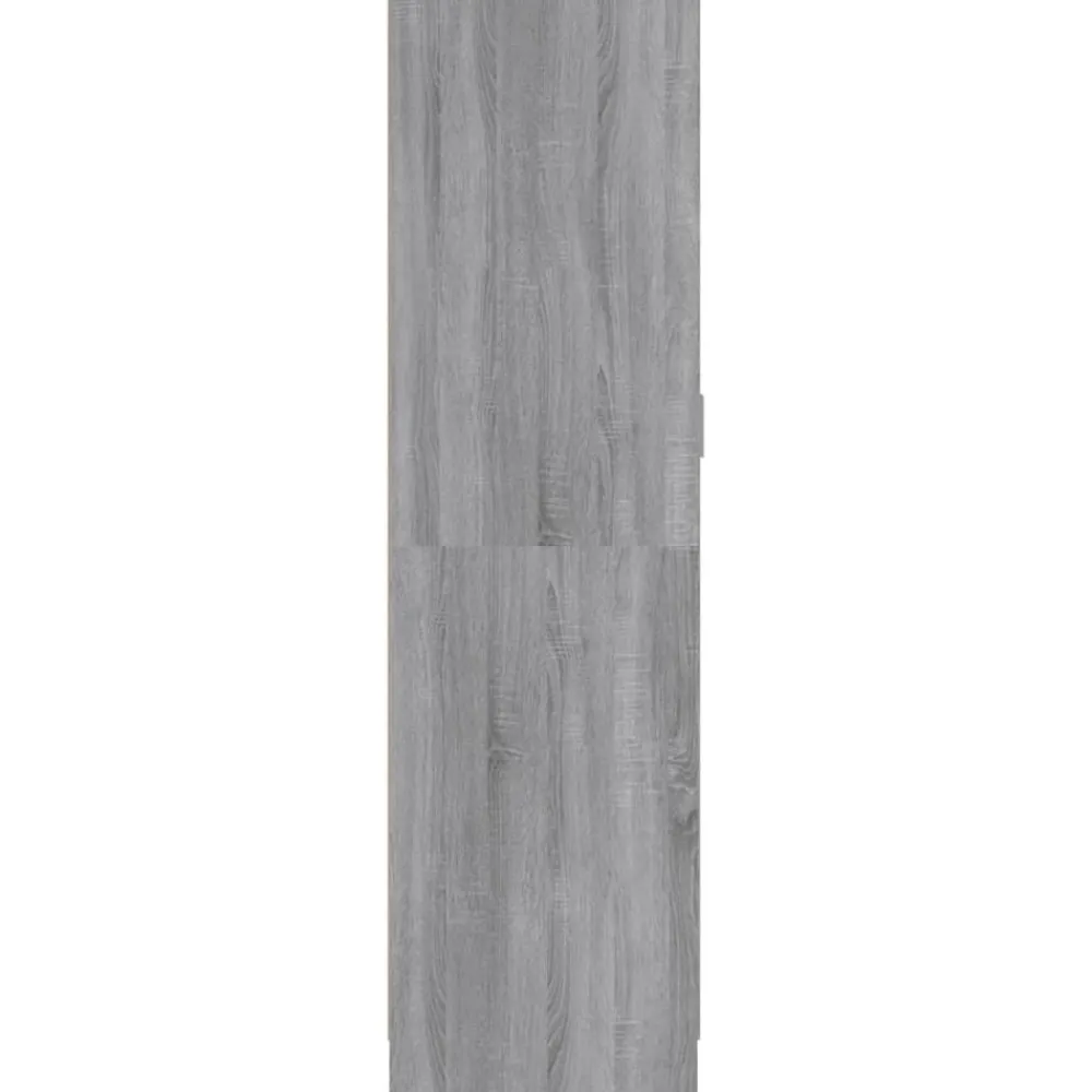 vidaXL Armario de madera contrachapada 82,5x51,5x180 cm Gris sonoma Hot