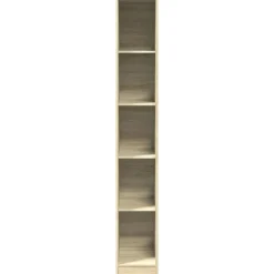 vidaXL Armario de madera de ingeniería 30x50x200 cm Roble Sonoma Discount