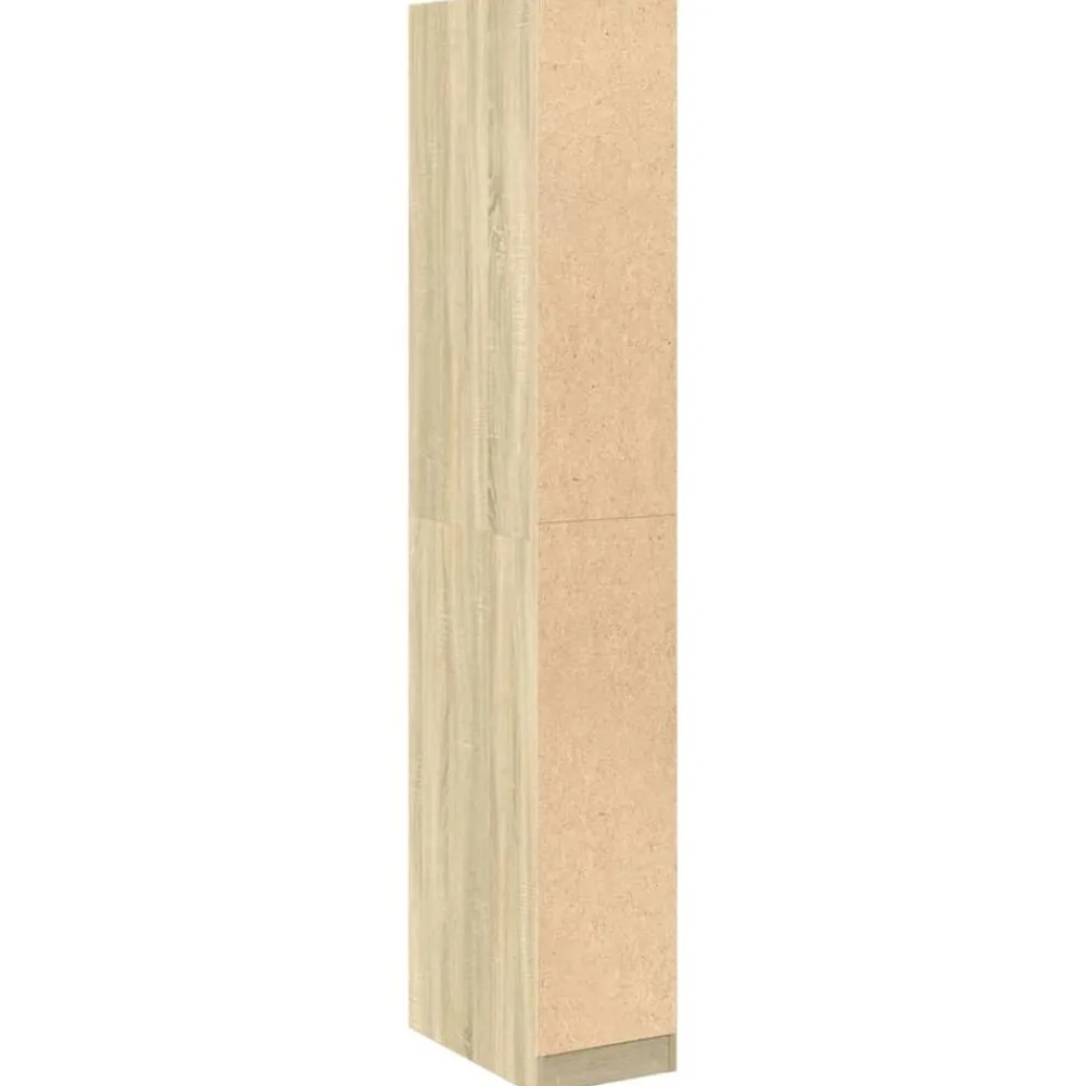 vidaXL Armario de madera de ingeniería 30x50x200 cm Roble Sonoma Discount