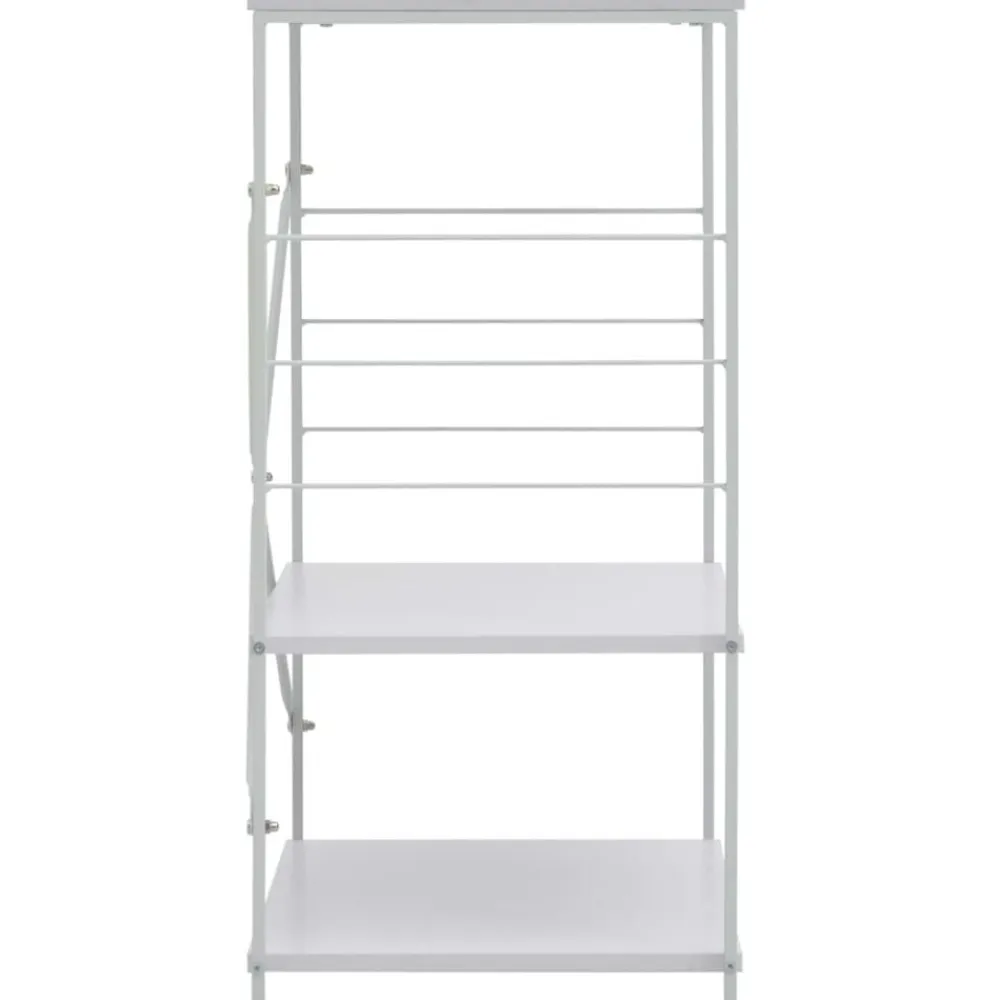 vidaXL Armario de microondas madera ingeniería 60x39,6x79,5 cm Blanco New