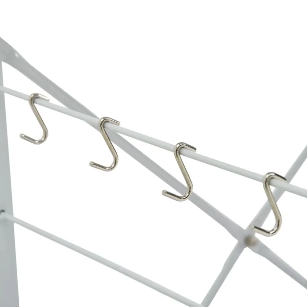 vidaXL Armario de microondas madera ingeniería 60x39,6x79,5 cm Blanco New
