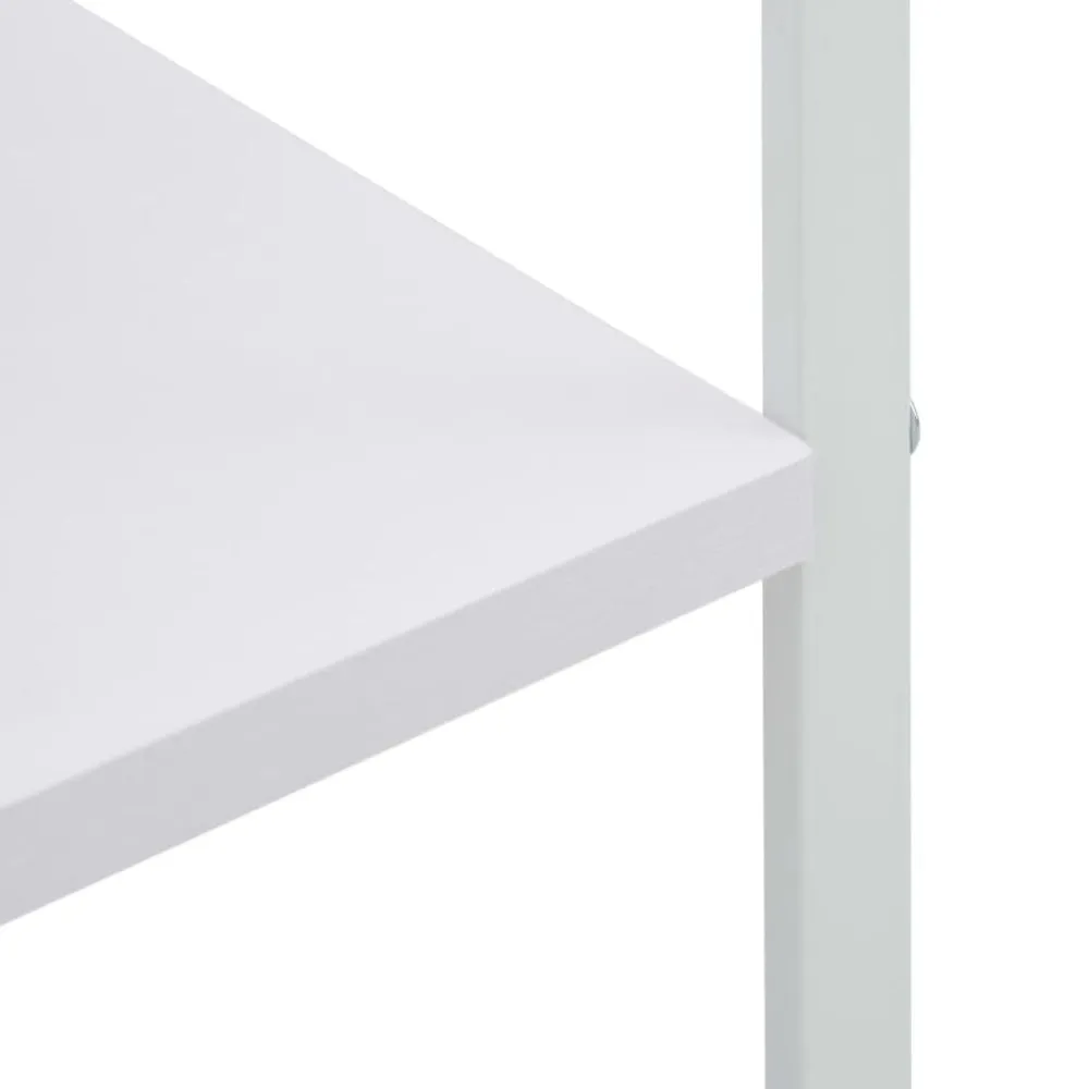 vidaXL Armario de microondas madera ingeniería 60x39,6x79,5 cm Blanco New