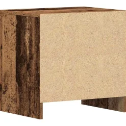 vidaXL Armario de Noche con cajón Madera vieja 45 x 34 x 44,5 cm Madera envejecida Hot