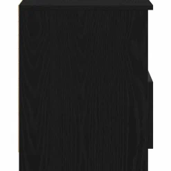 vidaXL Armario de Noche con cajón 40 x 40 x 50 cm Roble negro Hot