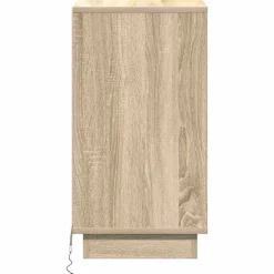 vidaXL Armario de Noche con cajón 39 x 34,5 x 65 cm Roble Sonoma Discount