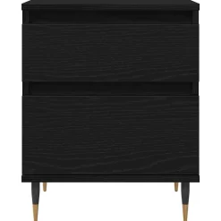 vidaXL Mesas-Armario de Noche con cajón 40 x 35 x 50 cm