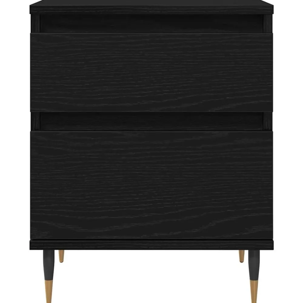 vidaXL Mesas-Armario de Noche con cajón 40 x 35 x 50 cm