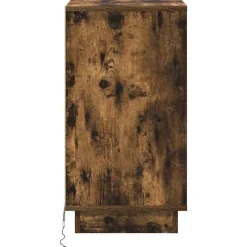 vidaXL Mesas-Armario de Noche con cajón 39 x 34,5 x 65 cm