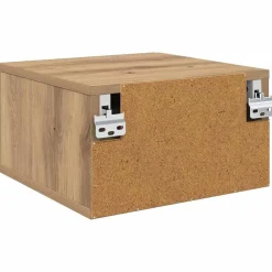 vidaXL Armario de Noche con cajón 35 x 35 x 20 cm Roble artisan Best
