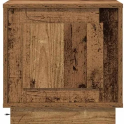 vidaXL Armario de Noche Madera vieja 44 x 34,5 x 45 cm Madera envejecida Clearance