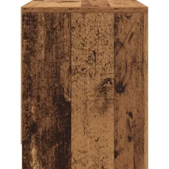 vidaXL Armario de Noche Madera vieja 45 x 34 x 44,5 cm Madera envejecida Discount
