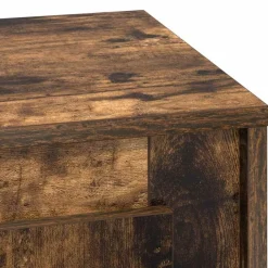 vidaXL Armario de Noche 44 x 34,5 x 45 cm Roble ahumado Clearance