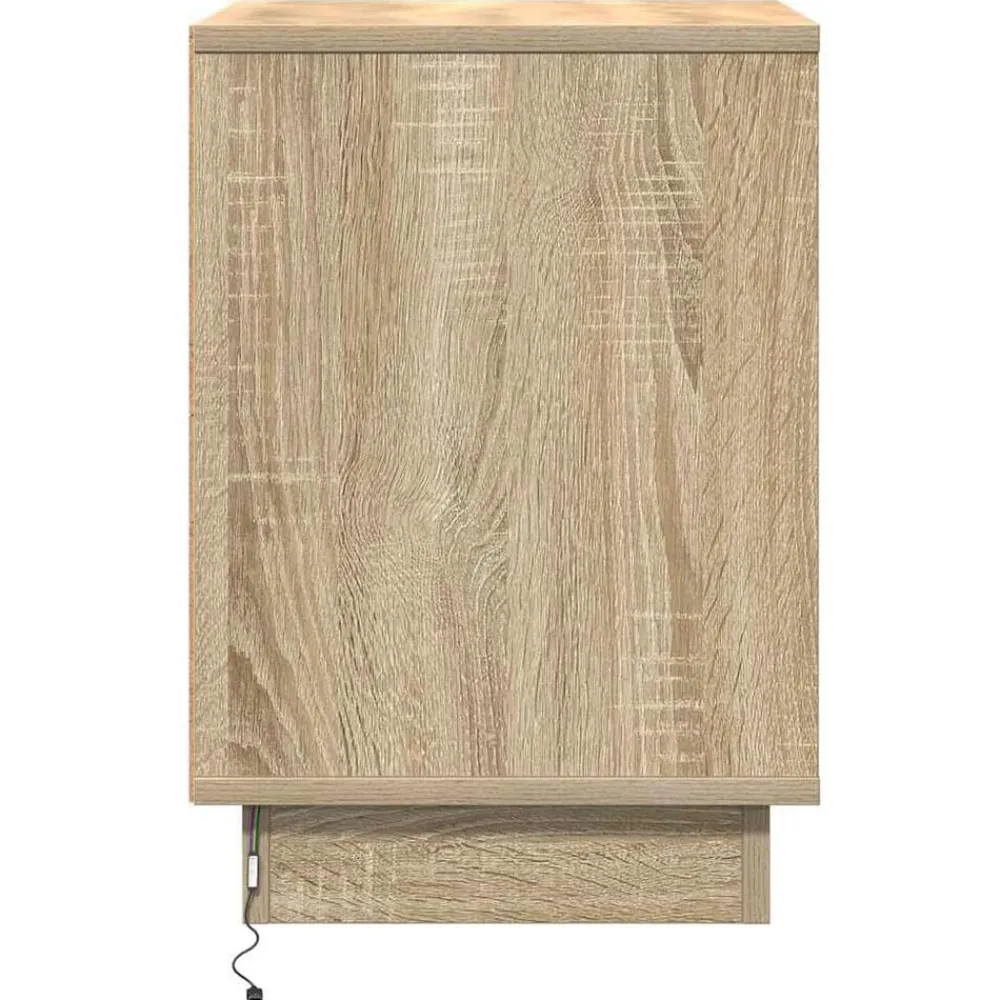 vidaXL Armario de Noche 39 x 34,5 x 50 cm Roble Sonoma Discount
