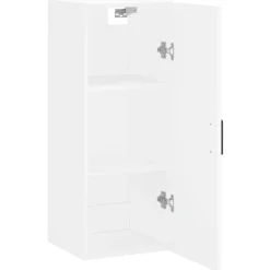 vidaXL Armario de pared 34,5x34x90 cm Blanco Online
