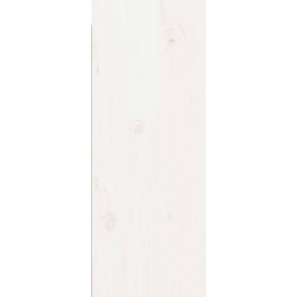 vidaXL Estanterías-Armario de pared de madera maciza de pino 30x30x80 cm
