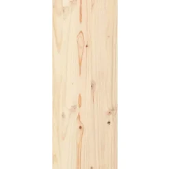 vidaXL Estanterías-Armario de pared de madera maciza de pino 30x30x80 cm