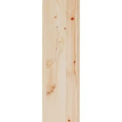 vidaXL Estanterías-Armario de pared de madera maciza de pino 30x30x100 cm