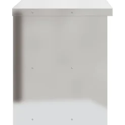vidaXL Cocina Y Comedor-Armario de pared de cocina puertas correderas acero inoxidable