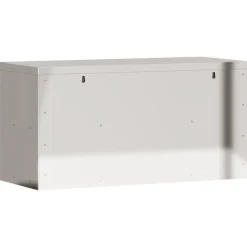 vidaXL Cocina Y Comedor-Armario de pared de cocina puertas correderas acero inoxidable