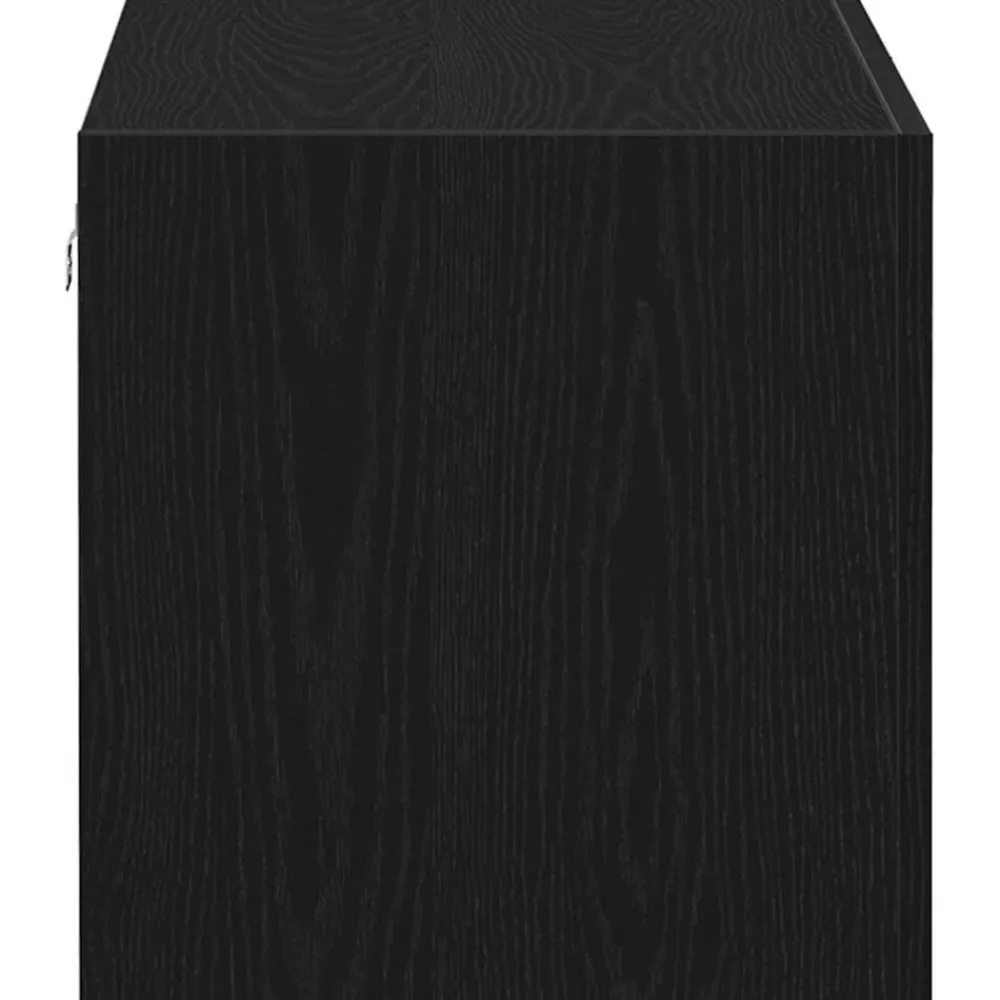 vidaXL Armario de pared de madera ingeniería 80x39x40 cm Roble negro Online