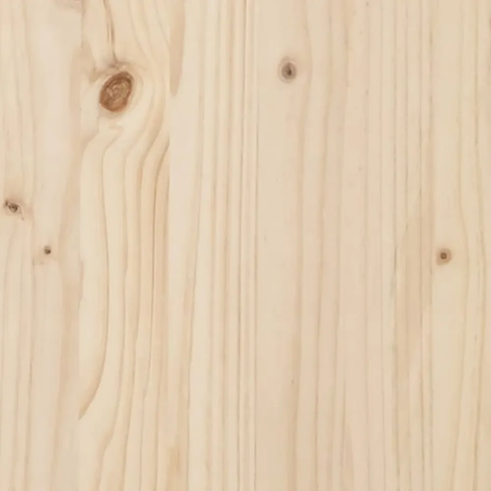 vidaXL Armario de pared de madera maciza de pino 80x30x35 cm Marrón Discount