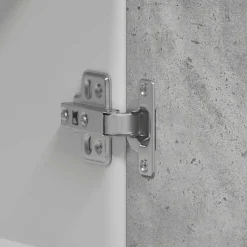 vidaXL Armarios Y Almacenamiento-Armario de pared de cocina madera de ingeniería gris hormigón