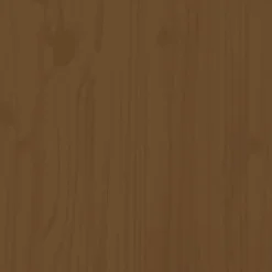 vidaXL Estanterías-Armario de pared madera maciza de pino marrón miel 30x30x60 cm