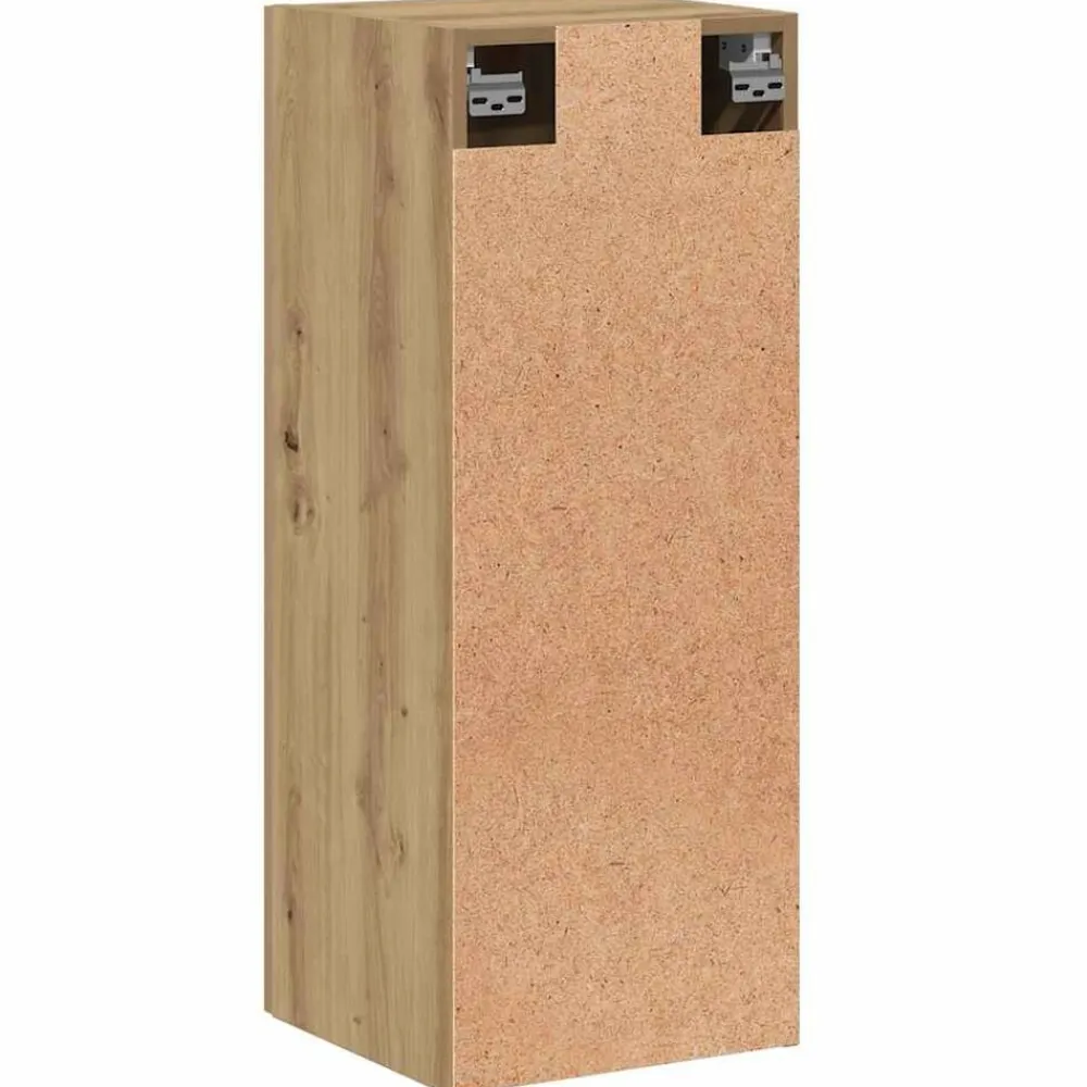vidaXL Armario de pared madera ingeniería artisian 34,5x34x90 cm Roble Hot