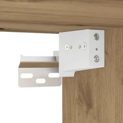 vidaXL Armario de pared madera ingeniería artisian 34,5x34x90 cm Roble Hot