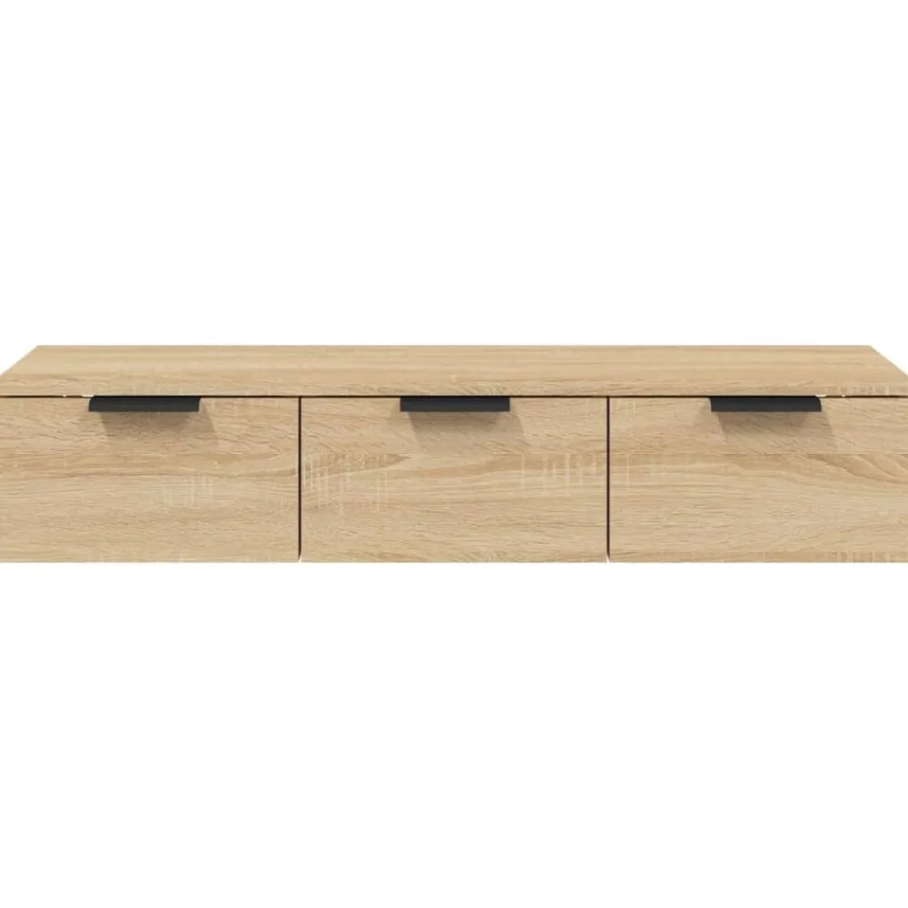 vidaXL Armario de pared madera de ingeniería 102x30x20 cm Roble Sonoma New