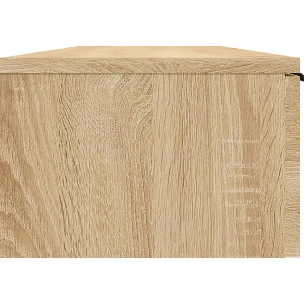 vidaXL Armario de pared madera de ingeniería 102x30x20 cm Roble Sonoma New