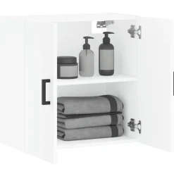 vidaXL Armario de pared madera de ingeniería 60x31x60 cm Blanco Sale
