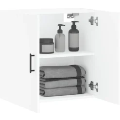 vidaXL Armarios Y Almacenamiento-Armario de pared madera de ingeniería 60x31x60 cm