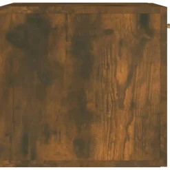 vidaXL Estanterías-Armario de pared madera ingeniería 80x35x36,5 cm