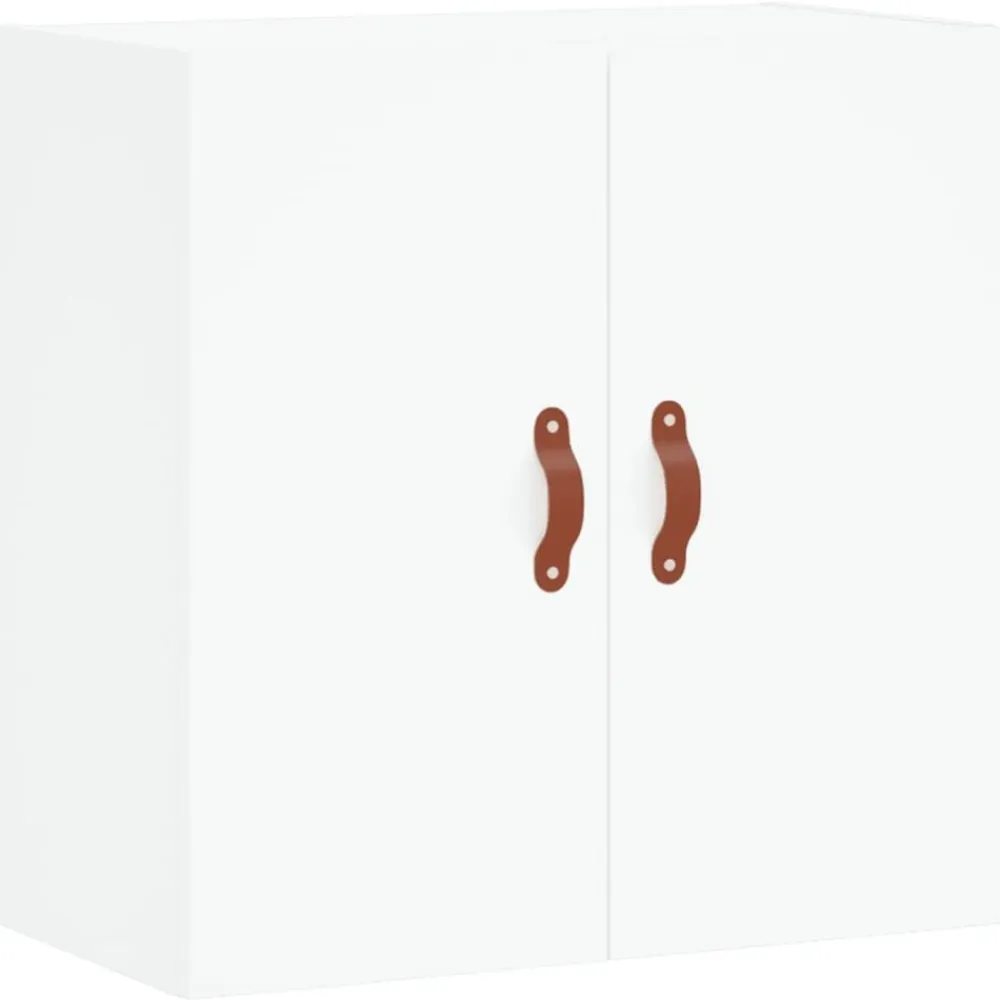 vidaXL Armario de pared madera de ingeniería 60x31x60 cm Blanco Clearance