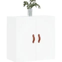 vidaXL Armario de pared madera de ingeniería 60x31x60 cm Blanco Clearance