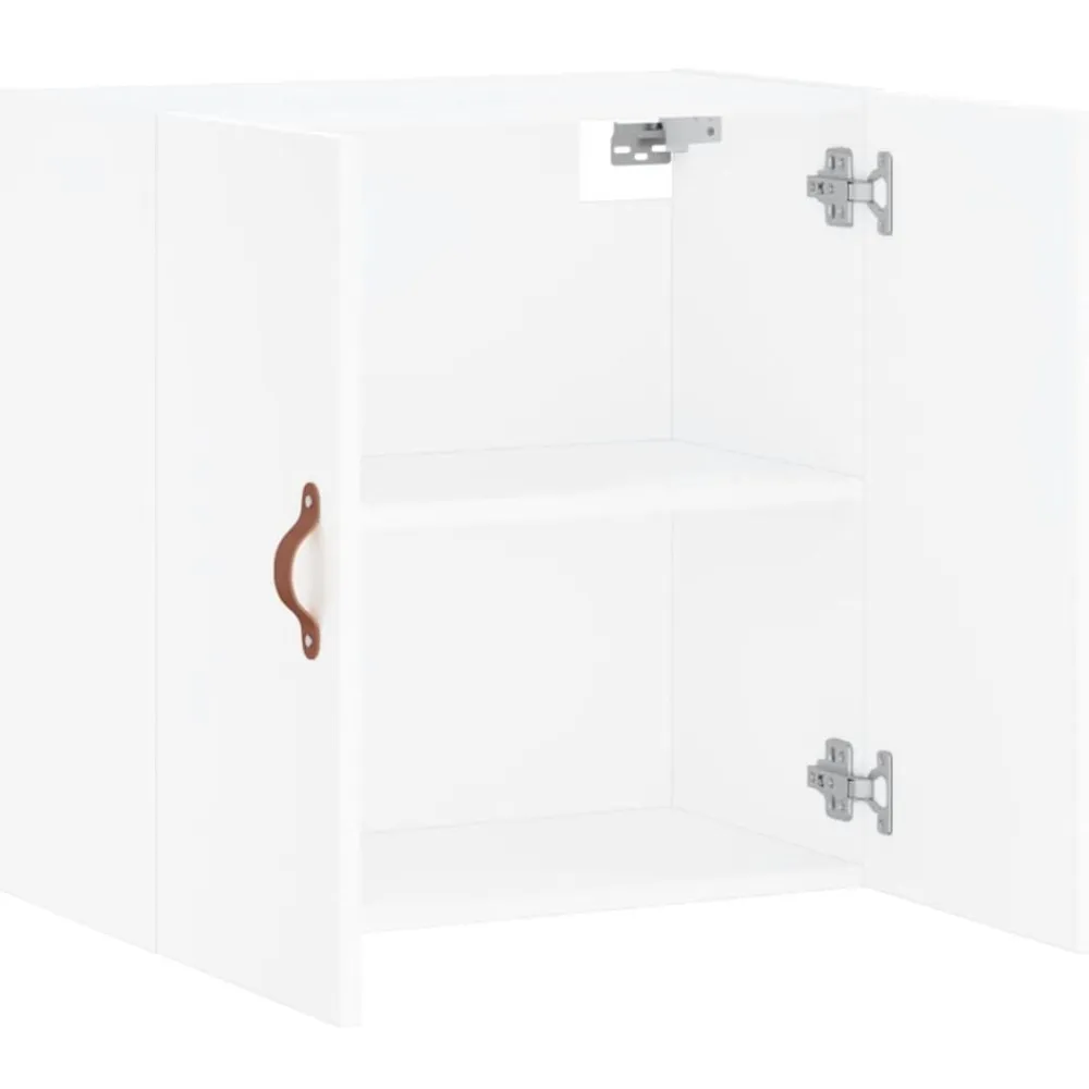 vidaXL Armario de pared madera de ingeniería 60x31x60 cm Blanco Clearance