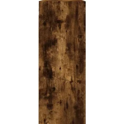 vidaXL Armario de pared madera ingeniería 69,5x34x90 cm Roble ahumado Hot