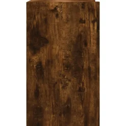 vidaXL Armario de pared madera de ingeniería 75x35x60 cm Roble ahumado Outlet