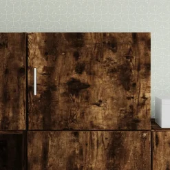 vidaXL Armarios Y Almacenamiento-Armario de pared madera ingeniería 50x42,5x40 cm