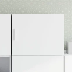 vidaXL Armario de pared madera de ingeniería 50x42,5x40 cm Blanco Clearance