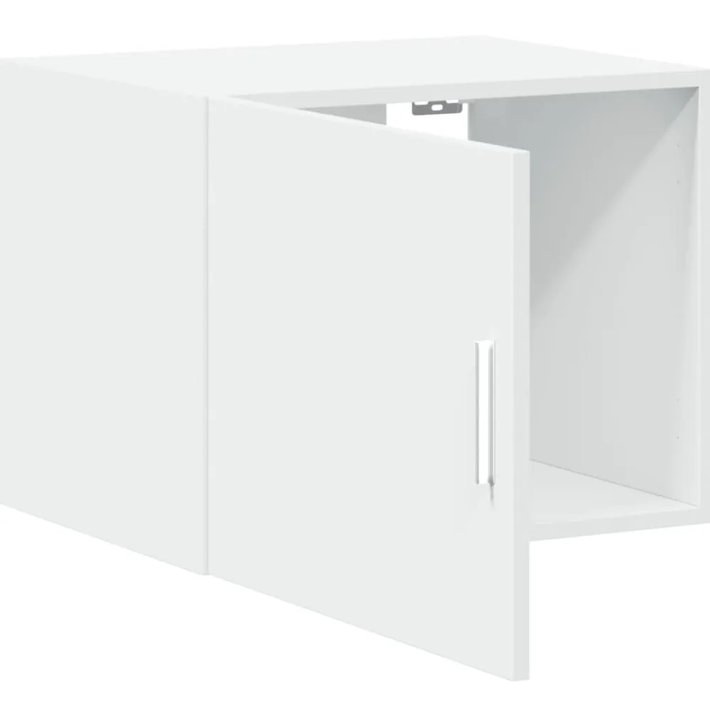 vidaXL Armario de pared madera de ingeniería 50x42,5x40 cm Blanco Clearance