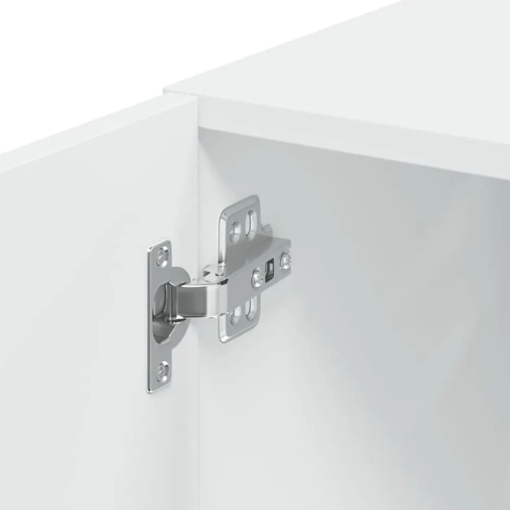 vidaXL Armario de pared madera de ingeniería 50x42,5x40 cm Blanco Clearance