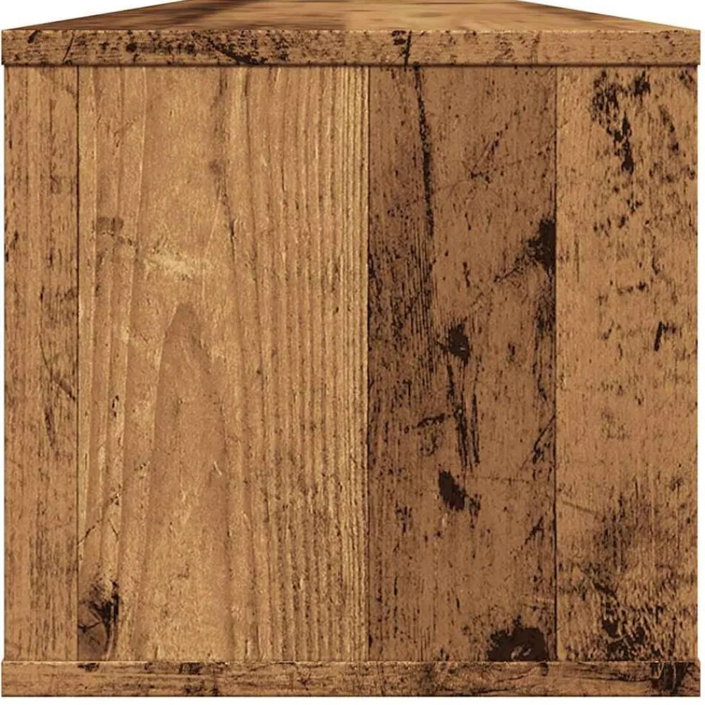 vidaXL Armario de pared madera de ingeniería madera vieja 101x30x29 cm Madera antigua